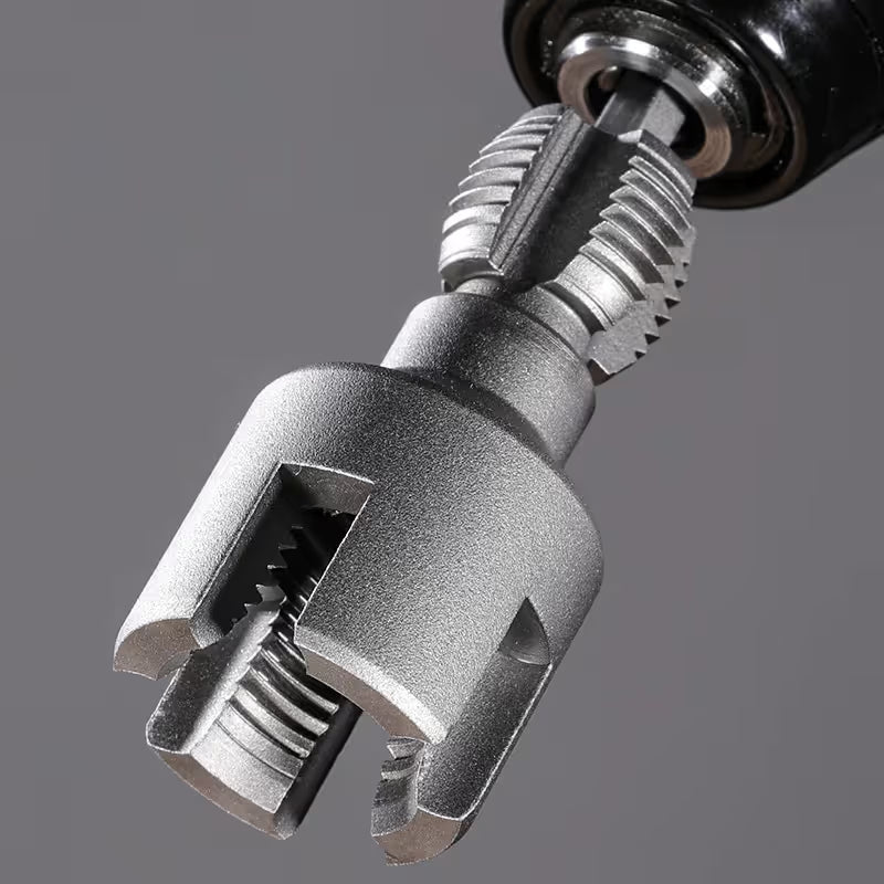 Integrated Internal & External Pipe Threading Tool
