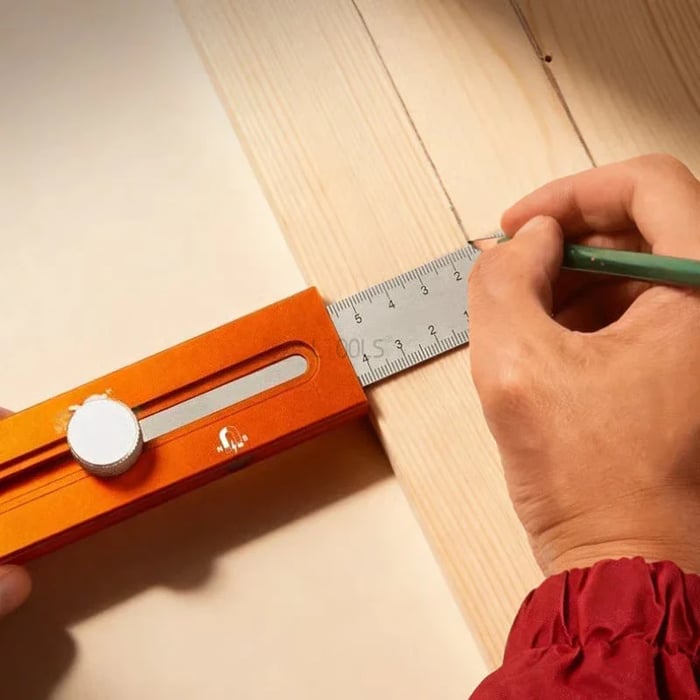 📏Multifunctional marking level ruler