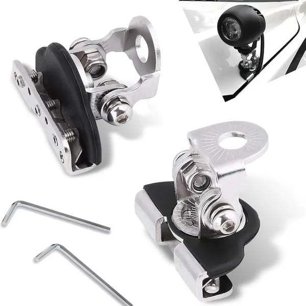 Heavy Duty Adjustable LED Light Bar Brackets（2PCS）