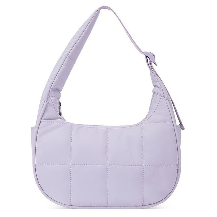 Puffer Crescent Shoulder Bag