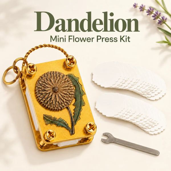 ✨Choose Life. Love It-Best gift💖Mini Flower Press Kit🌸Press Petals & Clovers on the Go