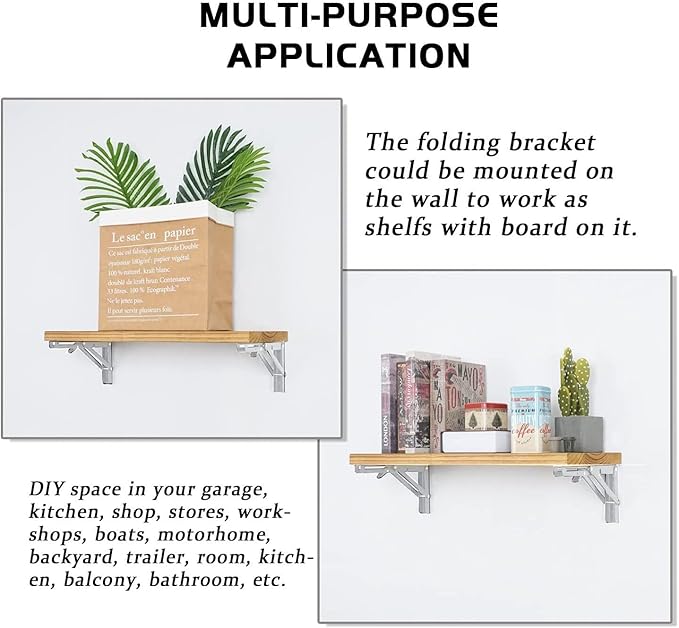 ✏️DIY Wall Mounted Folding Bracket