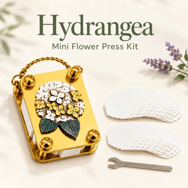 ✨Choose Life. Love It-Best gift💖Mini Flower Press Kit🌸Press Petals & Clovers on the Go