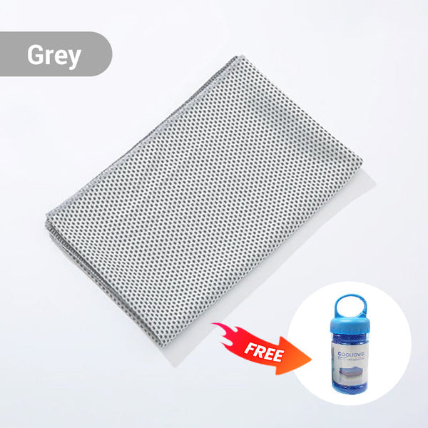 🔥Cold Sweat Towel You Can Use Anywhere, Anytime! Reusable Soft Absorbent Cooling Portable