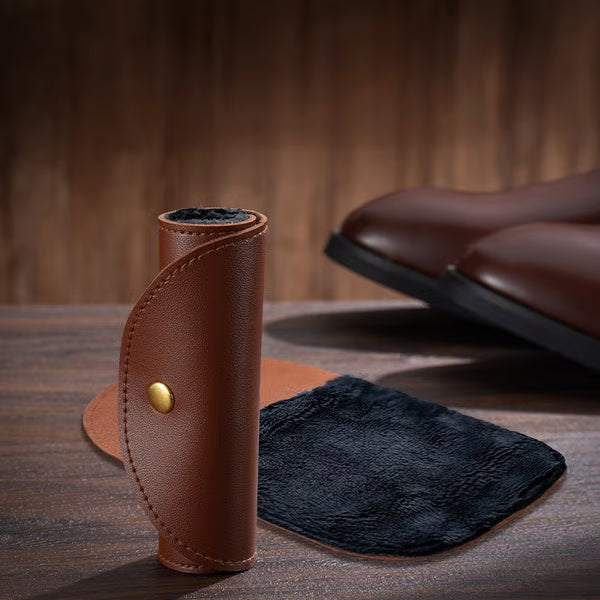 Fur Polishing Glove for Leather Care