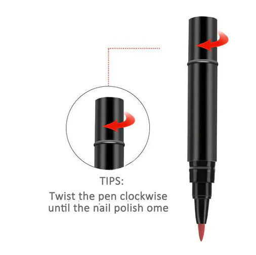✨One Step Gel Nail Pen | 3-in-1 No Topcoat UV Nail Polish | Long-Lasting DIY Manicure Pen with Precision Tip🎨