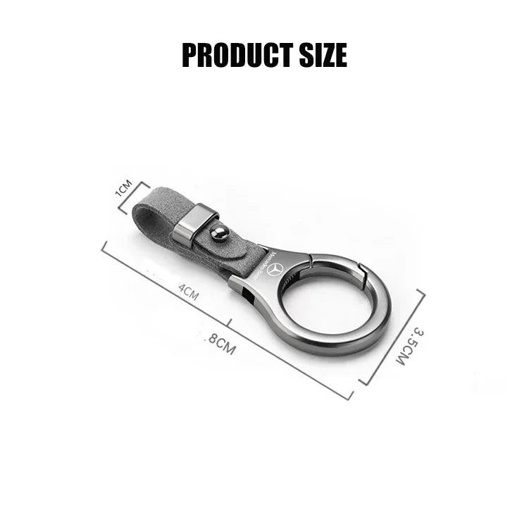 Car keychain leather exclusive car keychain