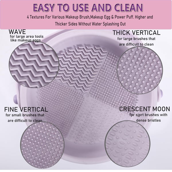 Makeup Brush Cleaning Bowl