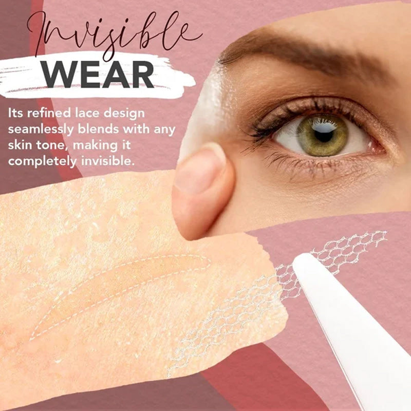 Glue-free invisible double eyelid sticker（(200 stickers 1 set)