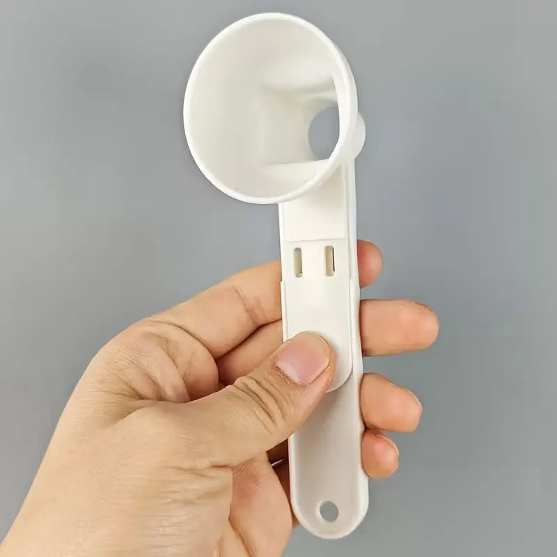 Multifunctional Protein Powder Scoop with Funnel（2PCS-Bye 1 get 1 free)