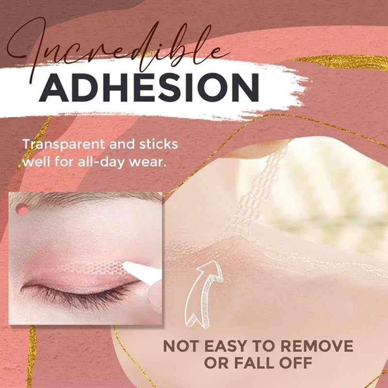 Glue-free invisible double eyelid sticker（(200 stickers 1 set)