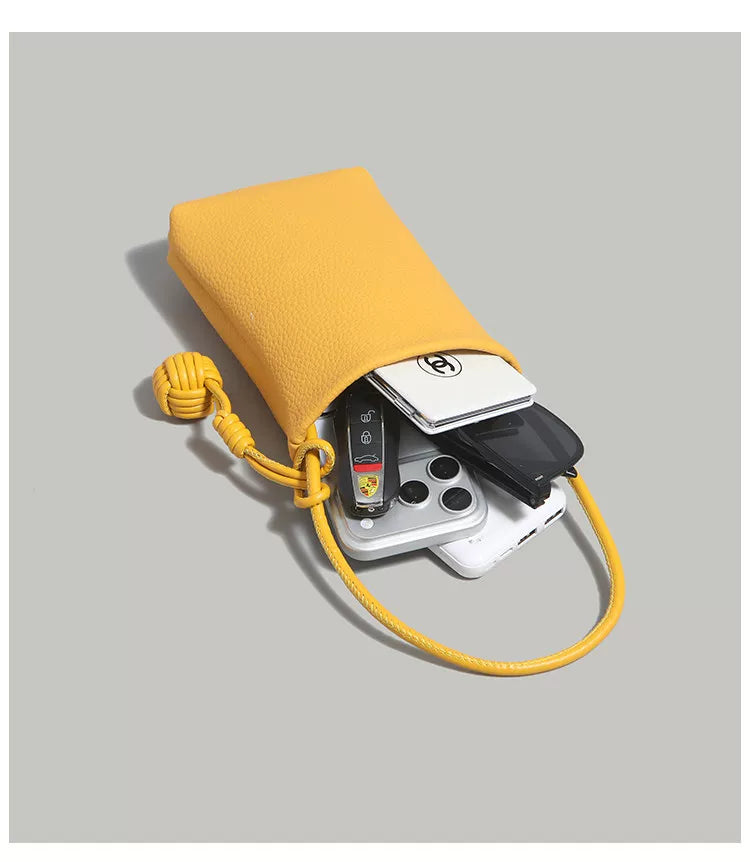 💎 Premium Minimalist Crossbody Phone Purse – Korean Fashion Lightweight Small Shoulder Bag 🌟