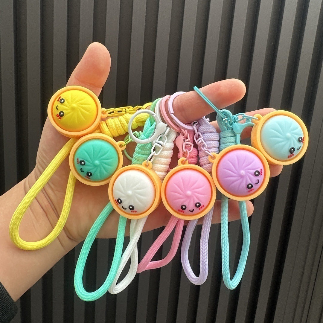 ✨Cute Mini Dumpling Keychain（Buy one get one free）