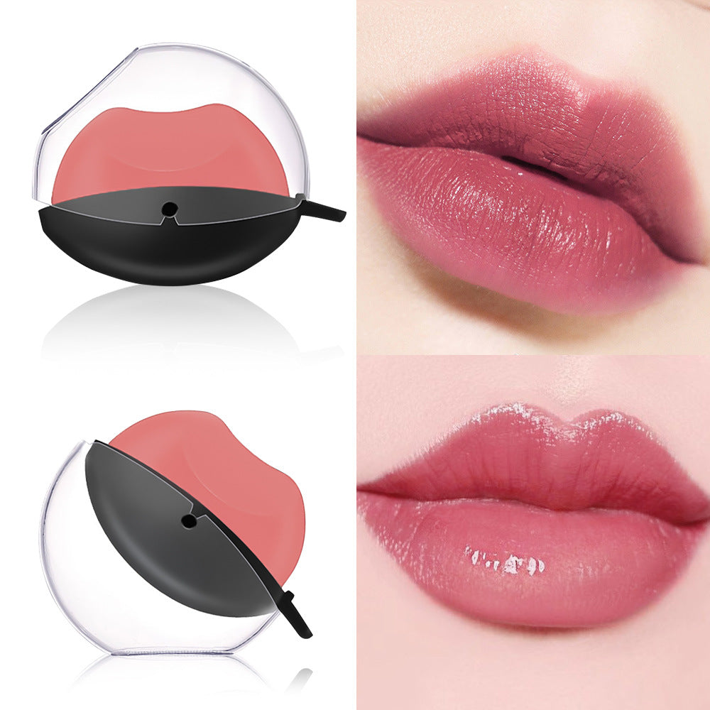 Lazy Lipstick Color-Changing Non-Stick Cup Warm Change Lip Balm Lazy Lip Shape Lipstick