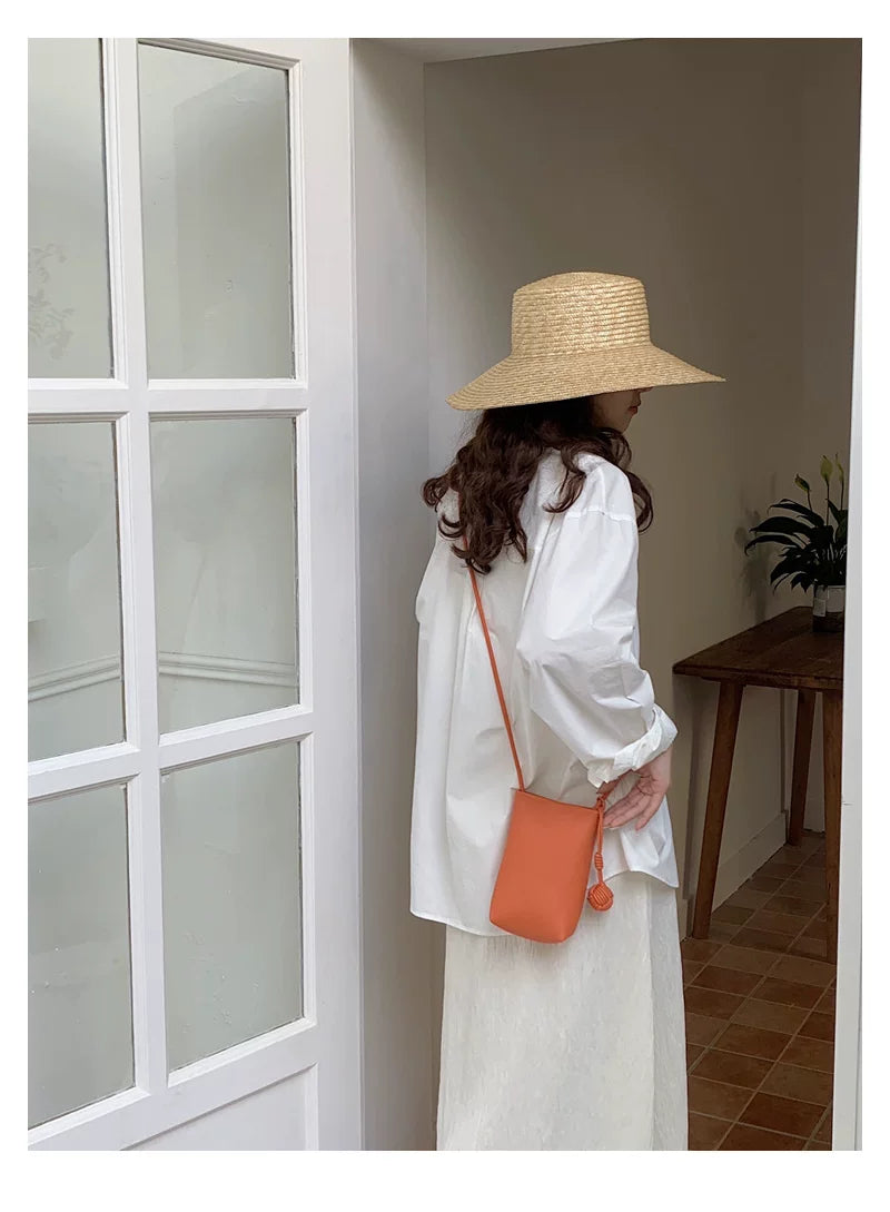 💎 Premium Minimalist Crossbody Phone Purse – Korean Fashion Lightweight Small Shoulder Bag 🌟