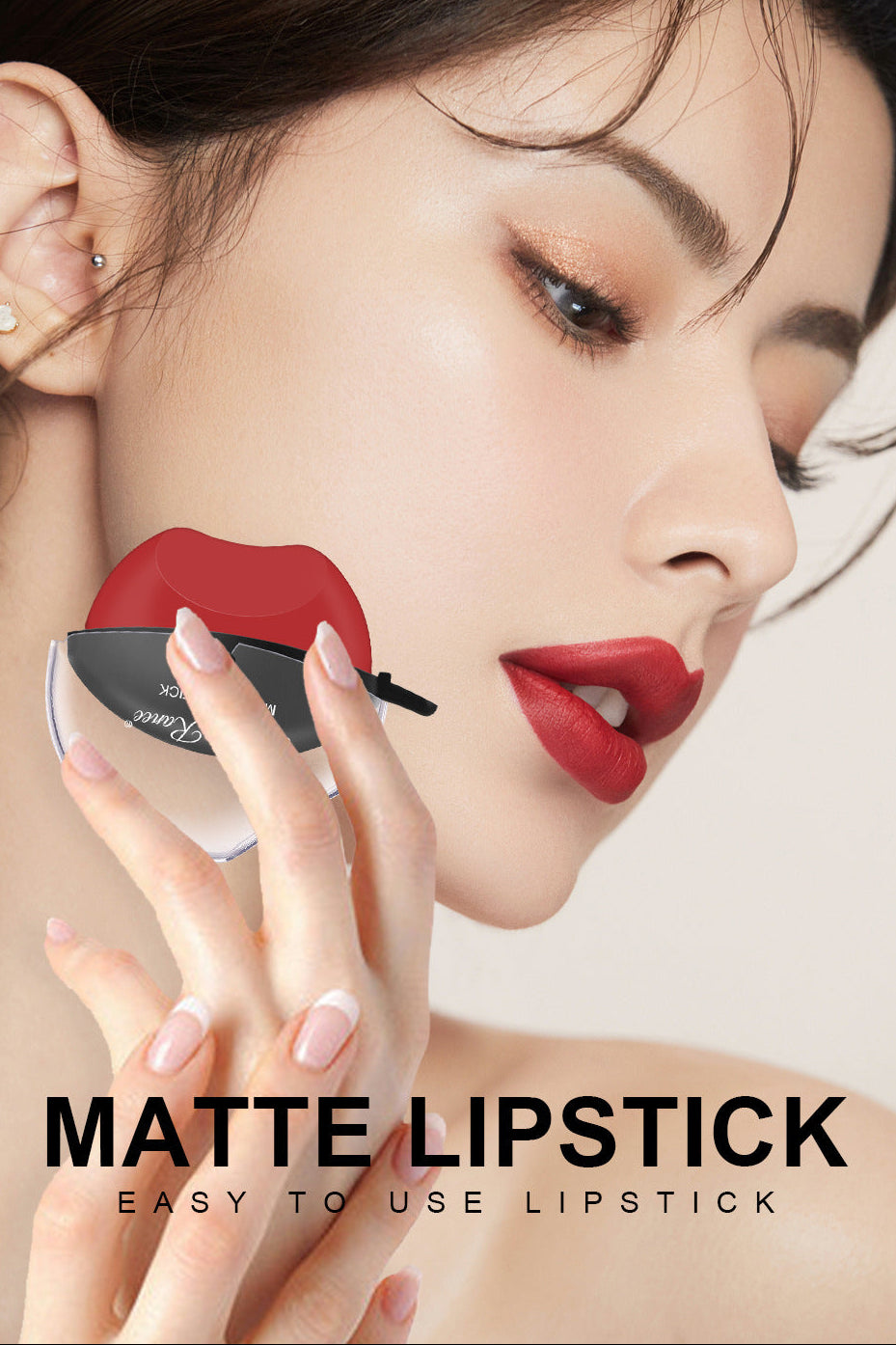 Lazy Lipstick Color-Changing Non-Stick Cup Warm Change Lip Balm Lazy Lip Shape Lipstick