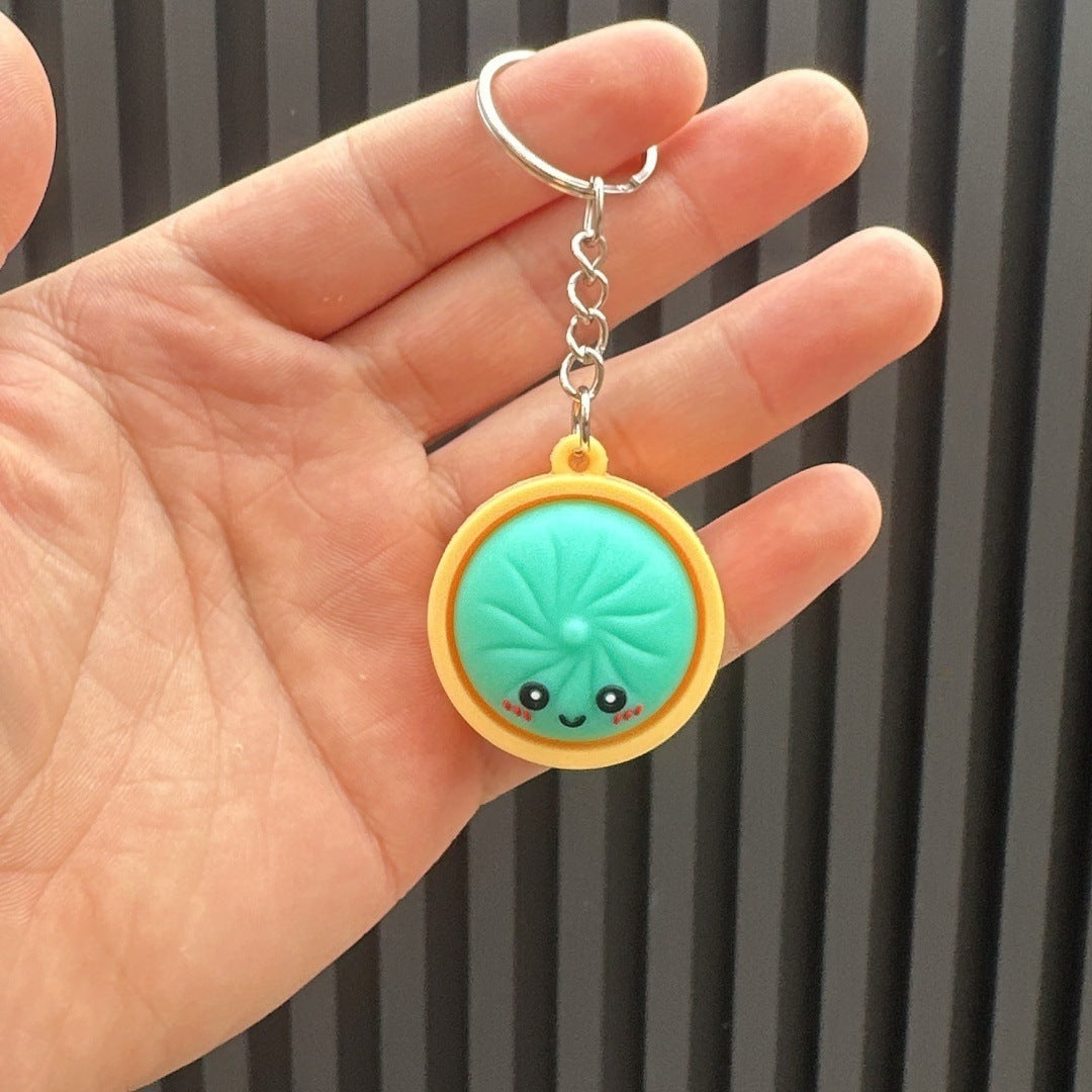 ✨Cute Mini Dumpling Keychain（Buy one get one free）