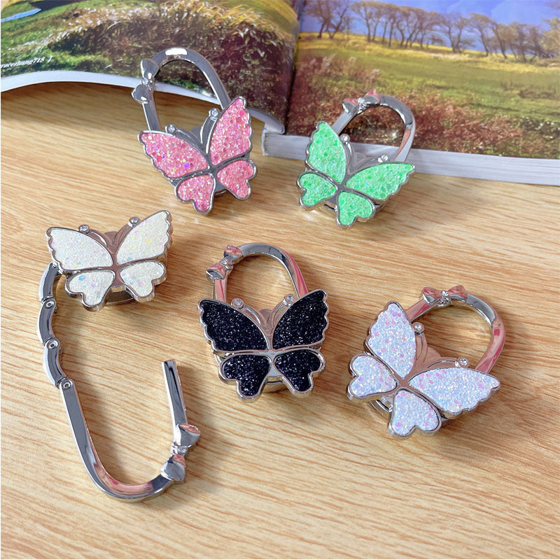 ✨Keep Your Bags Off The Floor-Foldable Purse Hanger, Portable Table Hook