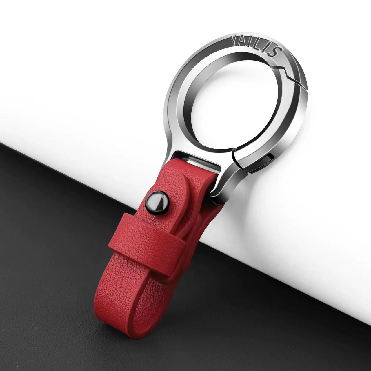 Car keychain leather exclusive car keychain