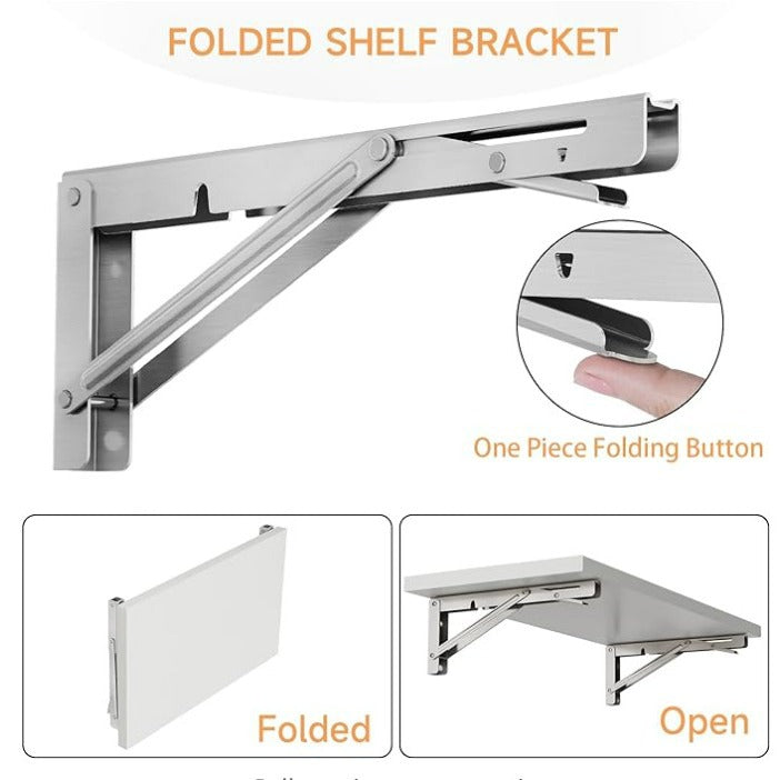 ✏️DIY Wall Mounted Folding Bracket