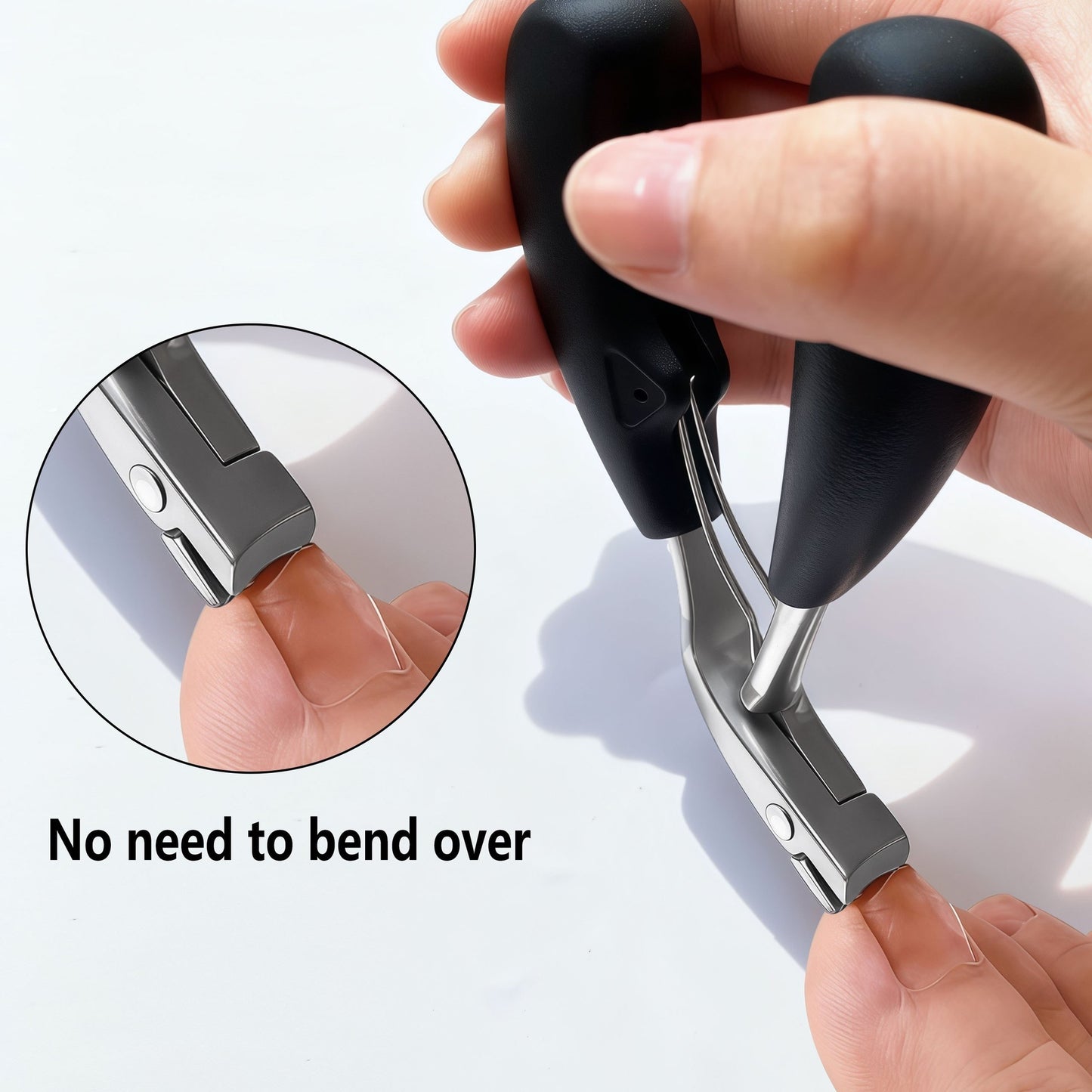 Stainless Steel Nail Clipper for Precision Trimming