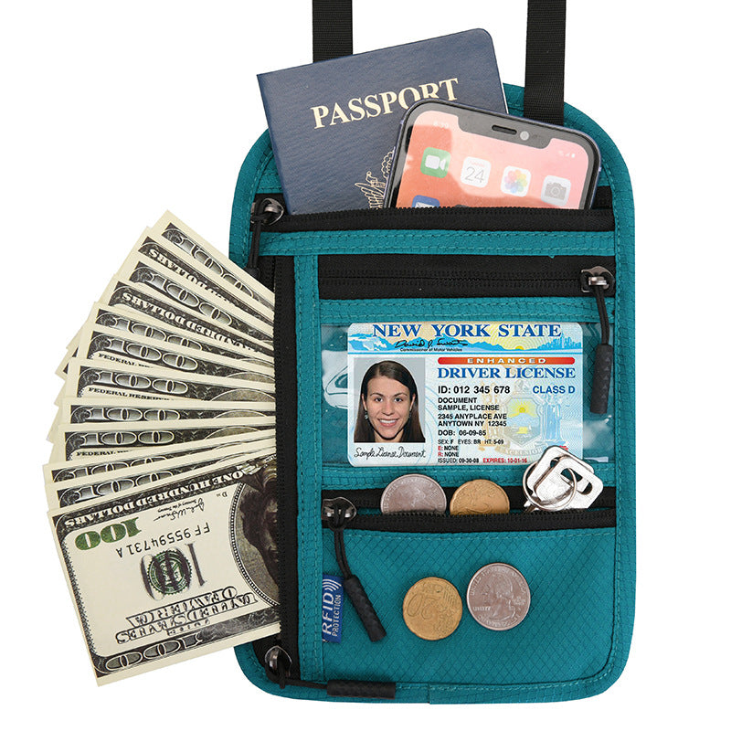 ✈️ Travel chest bag with RFID passport lock – Secure, lightweight & keeps valuables close to your body – perfect for airports, city breaks & backpacking