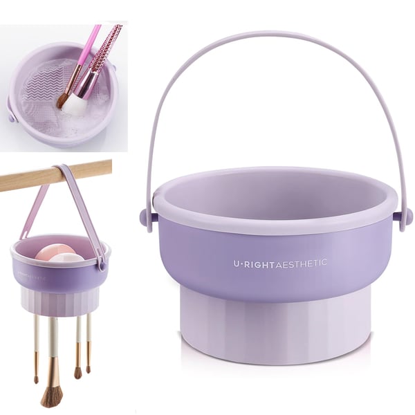 Makeup Brush Cleaning Bowl