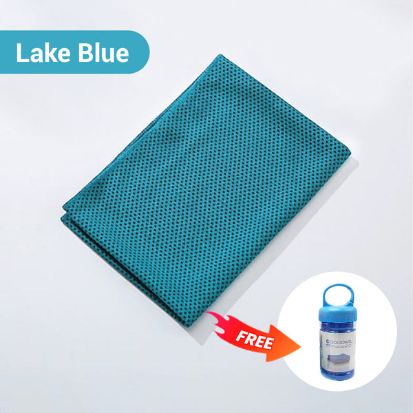 🔥Cold Sweat Towel You Can Use Anywhere, Anytime! Reusable Soft Absorbent Cooling Portable