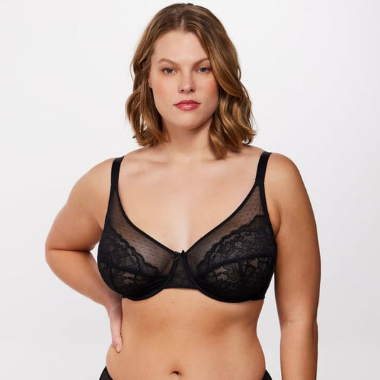 🔥Unlined Comfort Unpadded Full Coverage Underwire Minimizer Bra