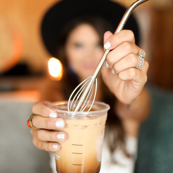 🍹[2-in-1 Innovation] The Whisk Straw✨