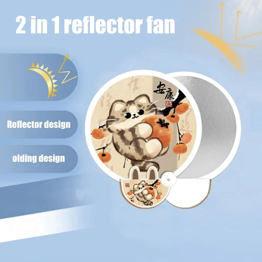 Reflector Folding Fan