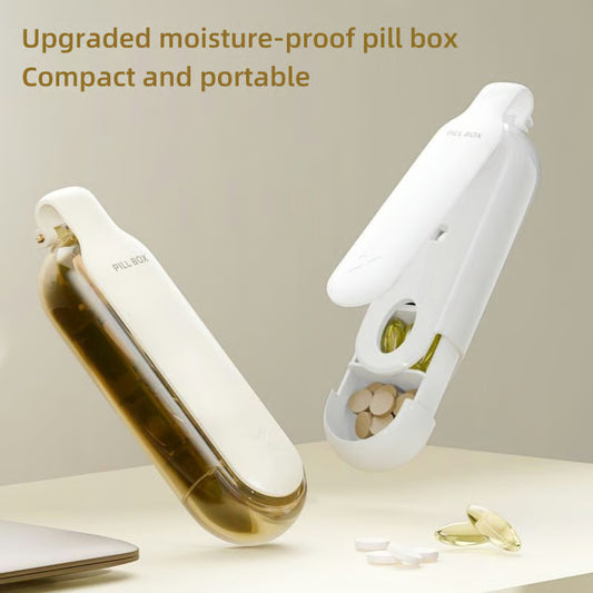 Portable medicine box dispensing box