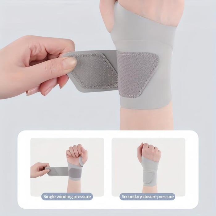 2-Piece Ultra-Thin Elastic Wrist Compression Sleeves