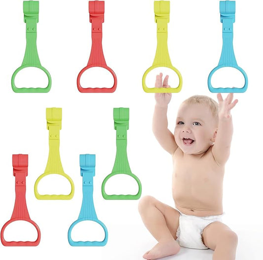 👶🏻Pull Up Ring for Baby Playpen Handle Grip for Toddlers - 2PCS