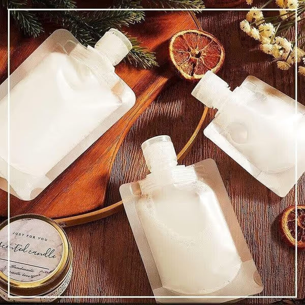 🔥Portable Travel Fluid Makeup Packing Bag-（10PCS 1 set）