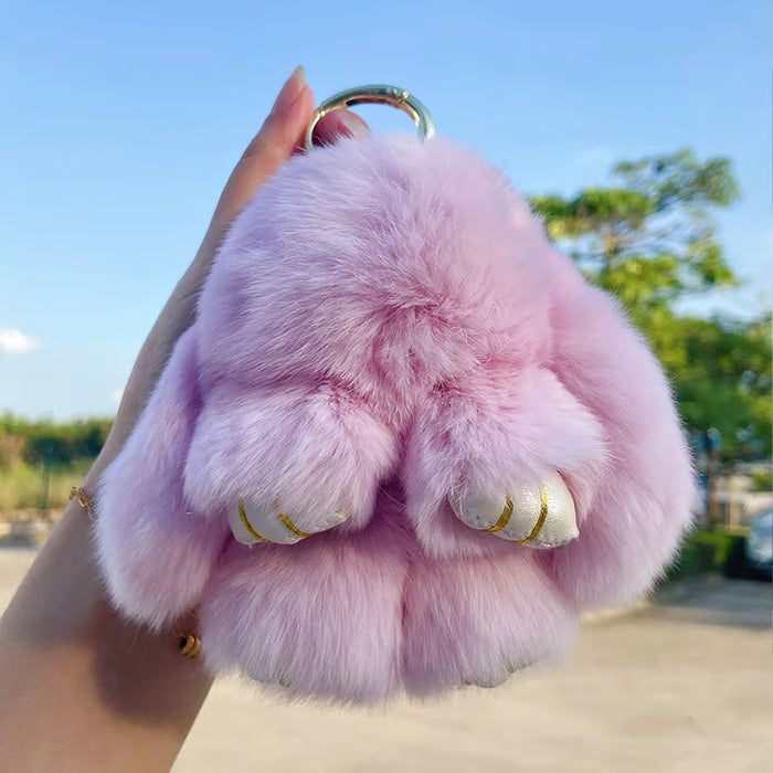 🐰Handmade Fluffy Bunny Charms