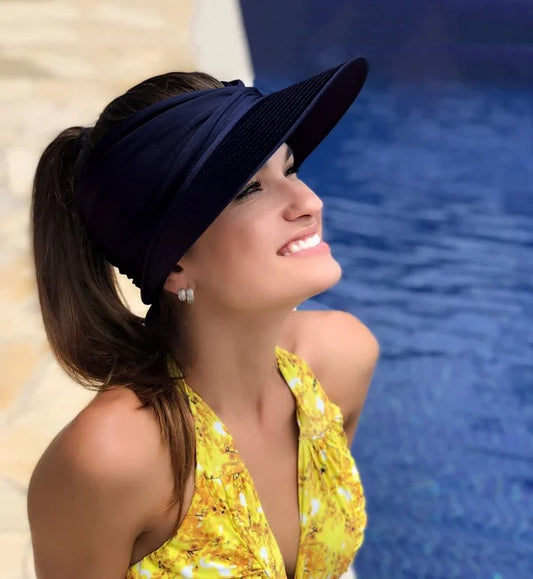 🔥 Women Sun Beach Visor Cap