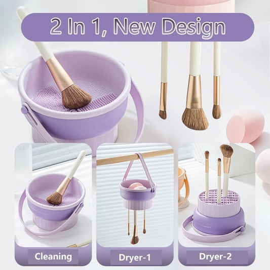 Makeup Brush Cleaning Bowl