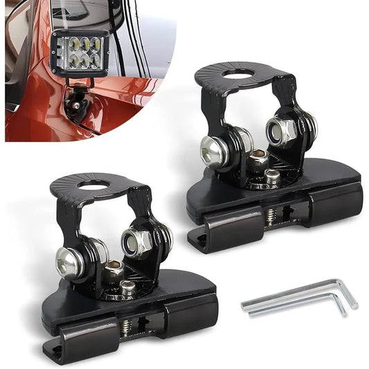 Heavy Duty Adjustable LED Light Bar Brackets（2PCS）