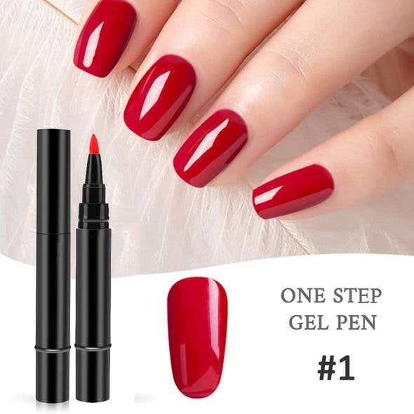 💅 Limited Time Buy 1 Get 1 Free - £12.99! ✨One Step Nail Gel Pen🎨