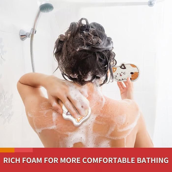 Compressed Natural Cellulose Face Sponge