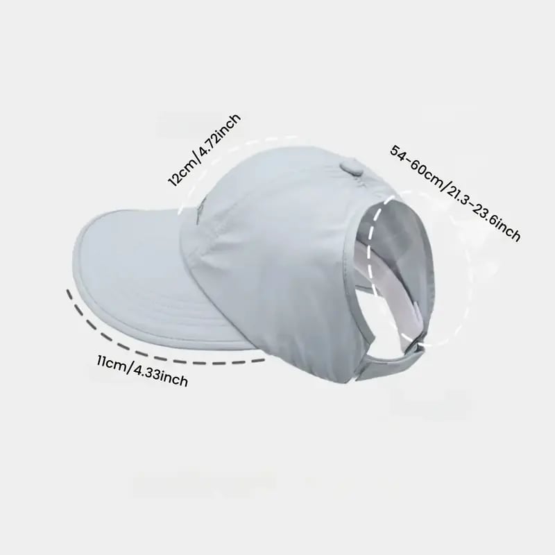 🧢☀️ Sunscreen Baseball Hat – Lightweight, Adjustable & Sun-Smart for Every Season!