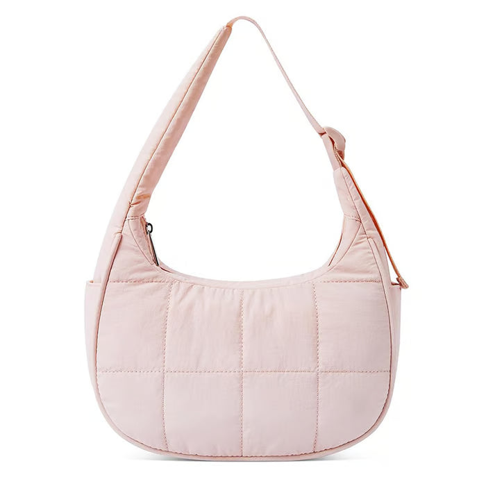 Puffer Crescent Shoulder Bag