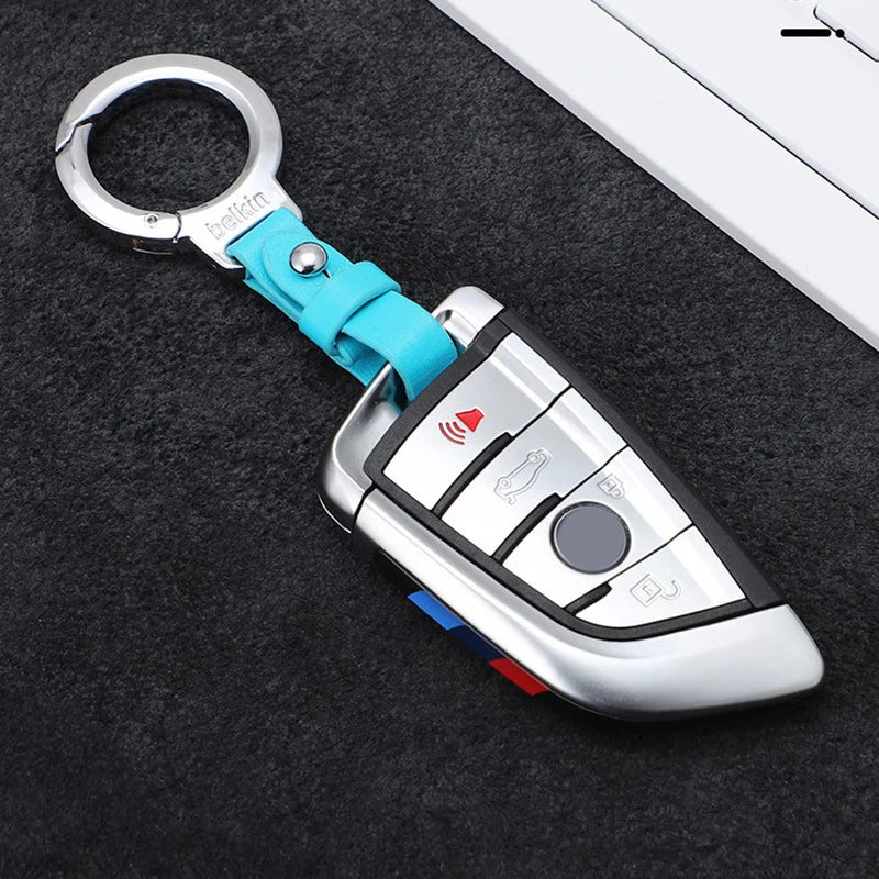 Car keychain leather exclusive car keychain