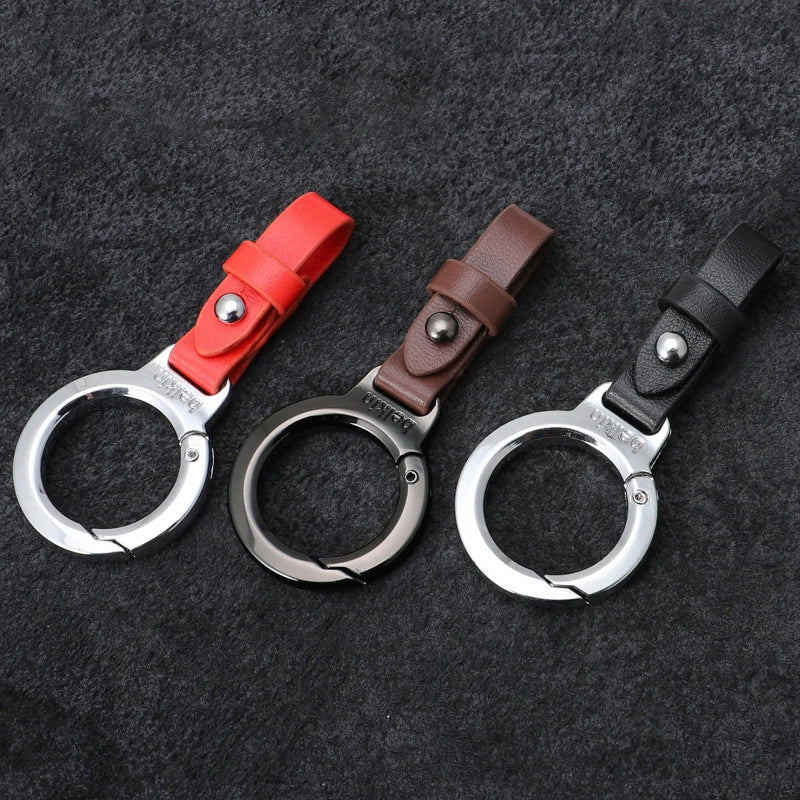 Car keychain leather exclusive car keychain