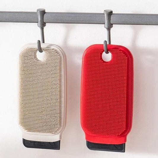 Silicone Scrub and Scraper Kitchen Tool 🧽🍳(Buy 1 get 1 Free)