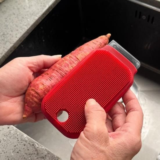 Silicone Scrub and Scraper Kitchen Tool 🧽🍳(Buy 1 get 1 Free)