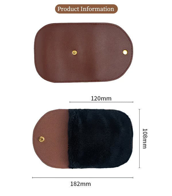 Fur Polishing Glove for Leather Care