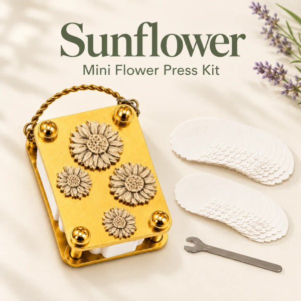✨Choose Life. Love It-Best gift💖Mini Flower Press Kit🌸Press Petals & Clovers on the Go