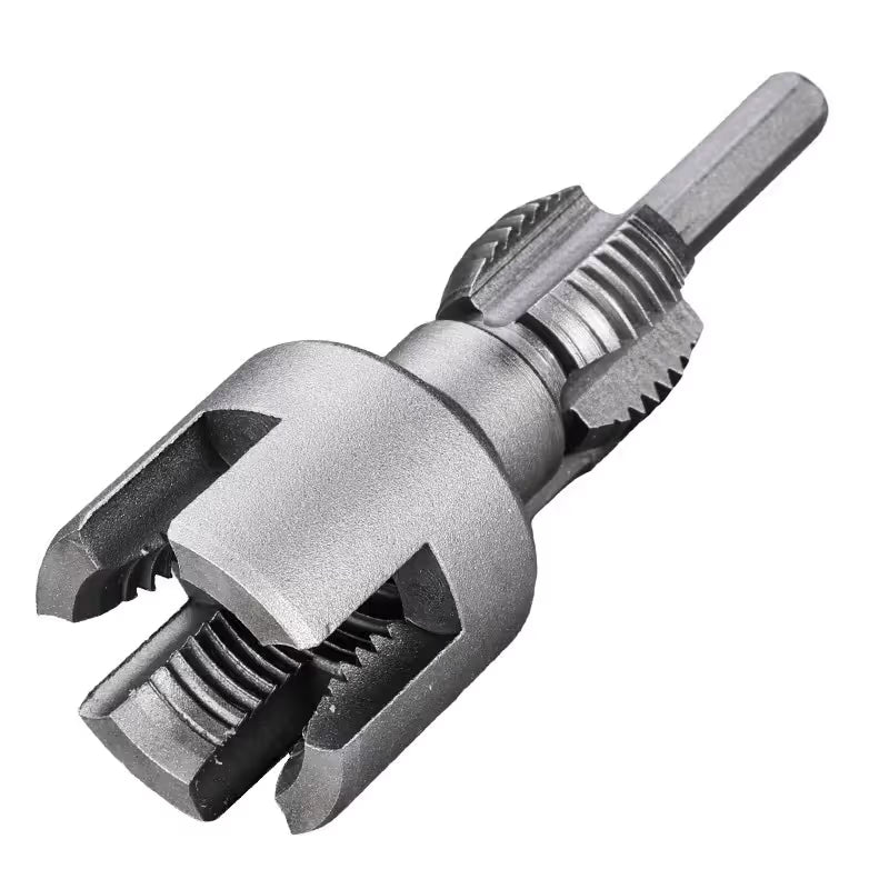 Integrated Internal & External Pipe Threading Tool